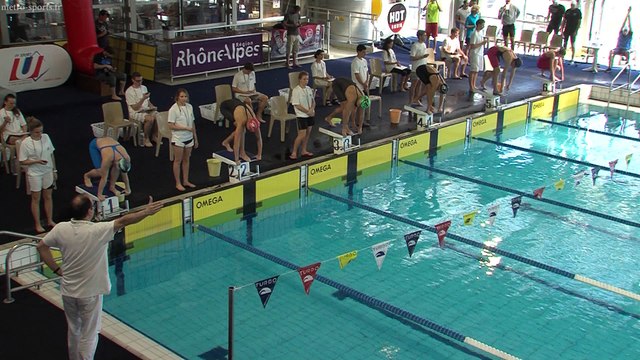 CFU Natation 2015 : finale 100m NL Dames (Pauline Koindredi)