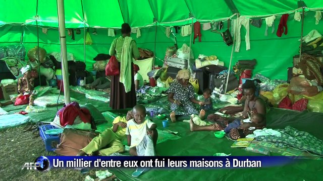 Afrique du sud: un millier d'immigrés fuient leurs maisons