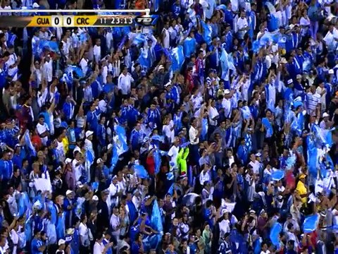 Gol Guatemala 1 - Costa Rica 0