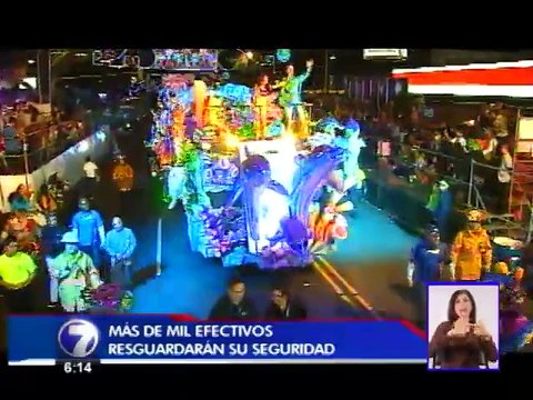 Mil policías vigilarán el Festival de la Luz