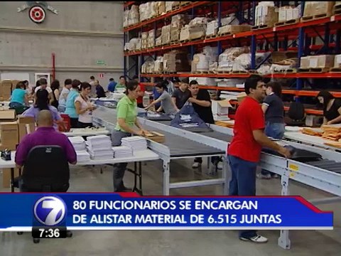 En Desamparados inicia el camino del material electoral que usted utilizará en las elecciones