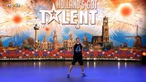 Hollands Got Talent 2015 Maarten Van Luit freestyle Football Show