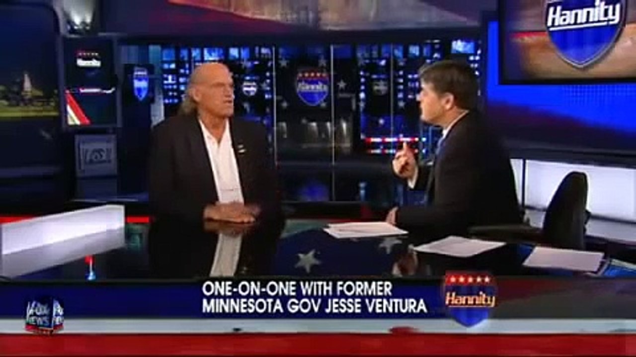 2012 2 big objects in night sky Fox News update Jesse Ventura Stumps Shawn Hannity on Fox News