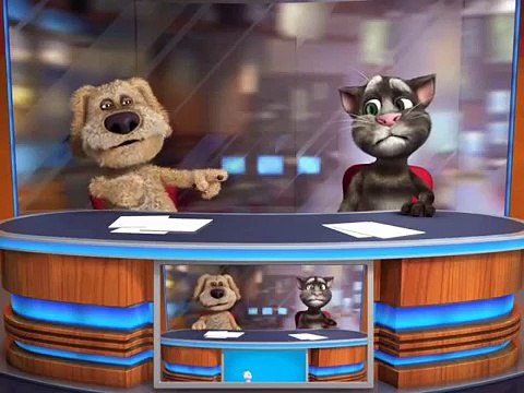 Talking Tom & Ben News fight by Emily watts lol