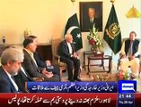 Iranian foreign minister meets PM Nawaz, army chief to discuss Yemen crisis