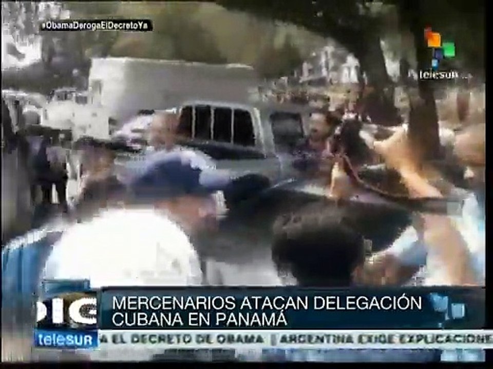Encontronazo en Panamá entre cubanos y disidentes