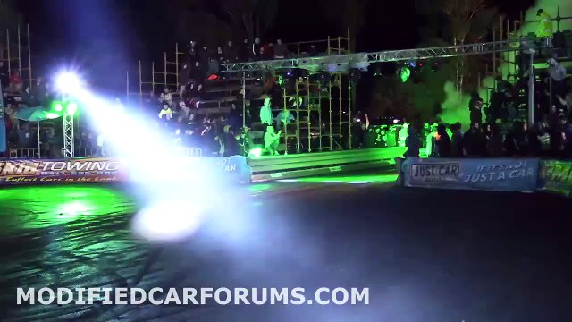 LYNCHY skidding at BUrnouts Unleashed 2014