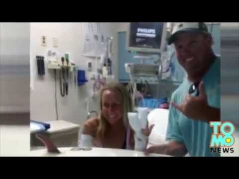 ATTAQUE DE REQUIN: Un surfer vient à la rescousse de son amie et tout le monde survit