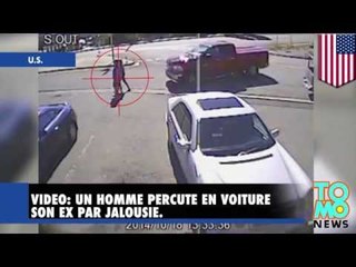 VIDEO WT...: Un homme renverse son ex et un parent par jalousie.