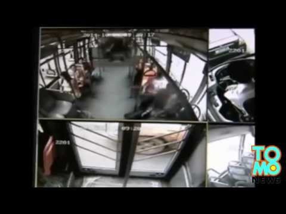 VIDEO: Un téléphone portable explose dans un bus en Chine