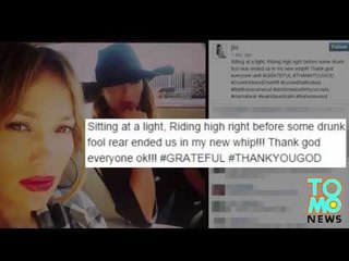 Jlo ses jumeaux et Leah Remni ont eu un accident avec un conducteur pompette