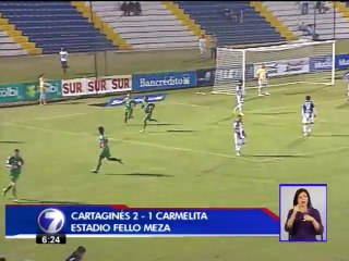 Cartaginés gana ante Carmelita, Pérez Zeledón y Belén no se hacen daño