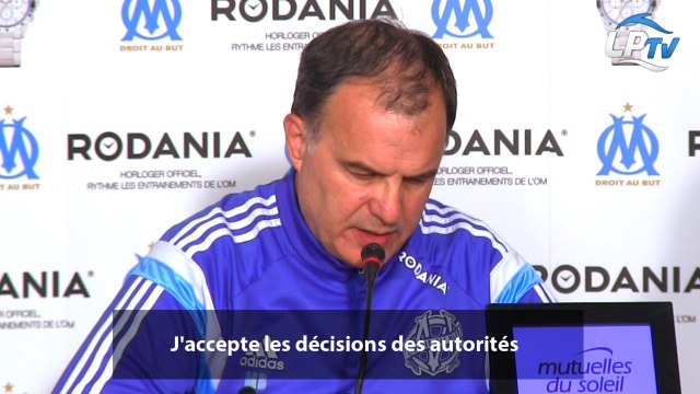 Payet suspendu : la réaction de Bielsa