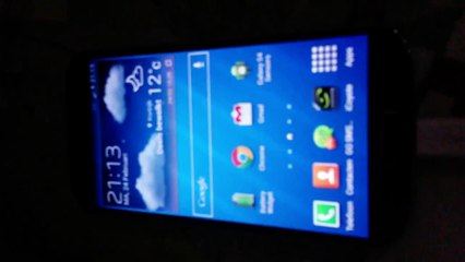 Samsung Galaxy S4 display problem
