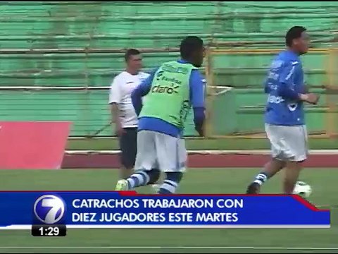 Honduras inicia entrenamientos para enfrentar a Costa Rica