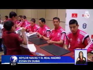 Keylor Navas podría jugar hoy amistoso ante el AC Milán italiano