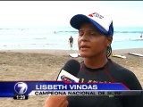 Surfista Lisbeth Vindas iniciará la defensa del título el fin de semana en el Caribe