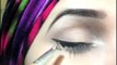 How to apply winged liner + easy and Glam eye makeup tutorial