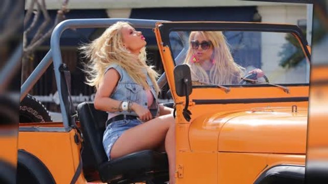 Britney Spears & Iggy Azalea Film 'Pretty Girls' Music Video