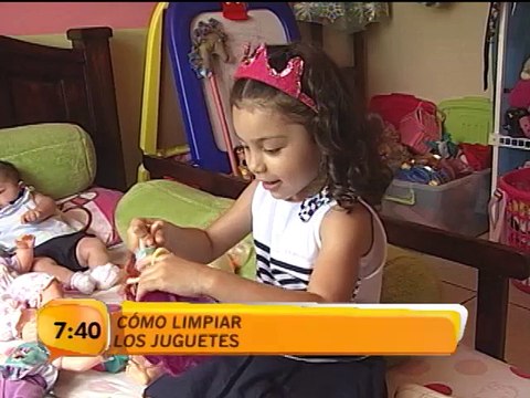 ¿Cómo limpiar los juguetes de sus niños?