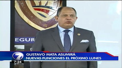 Nuevo Ministro de Seguridad asegura que pondrá especial atención a los asaltos en la vía pública