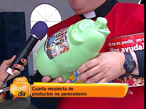 Obras del Espíritu Santo realiza cuarta recolecta de alimentos