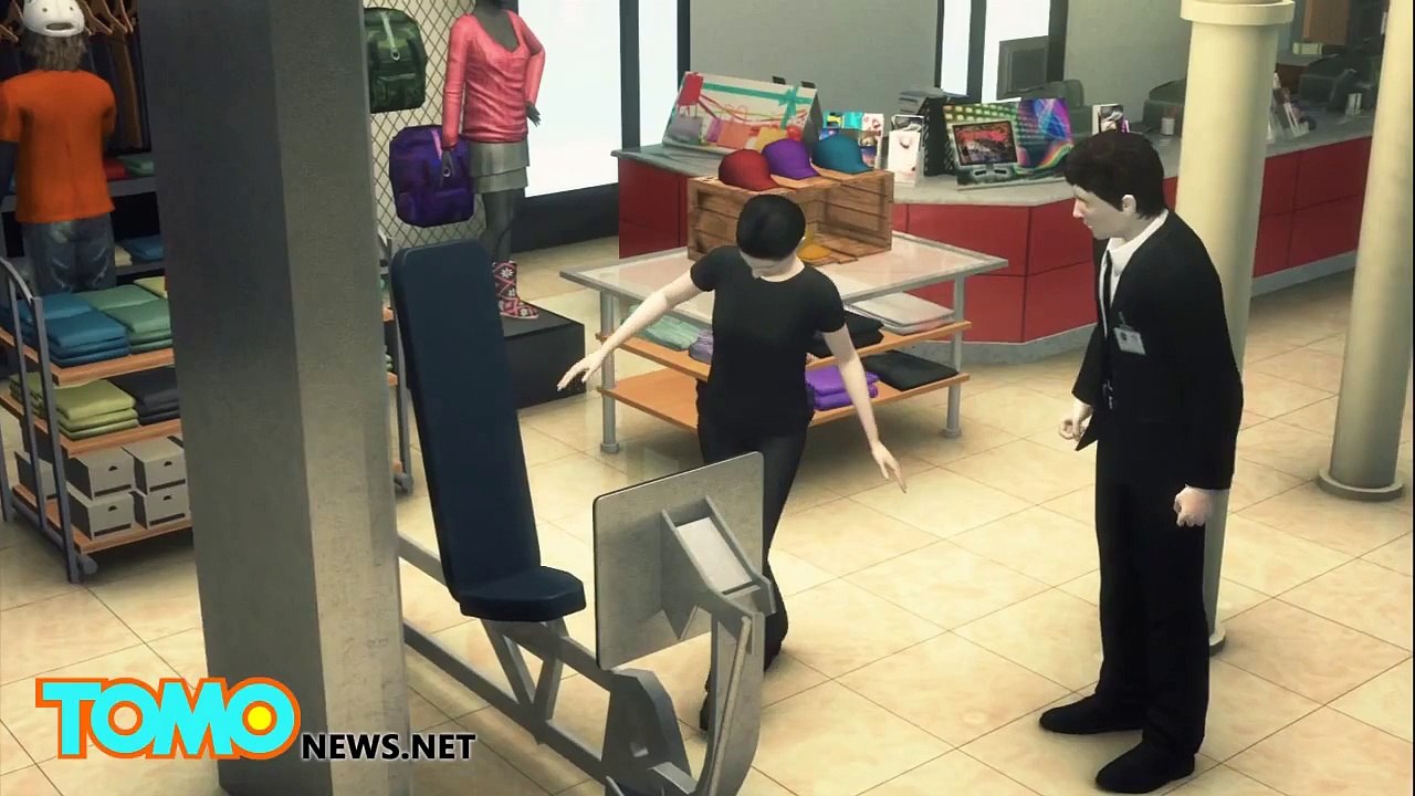 ألة الضغط الرياضية تلوي رجل سيدة من الركبة 90درجة