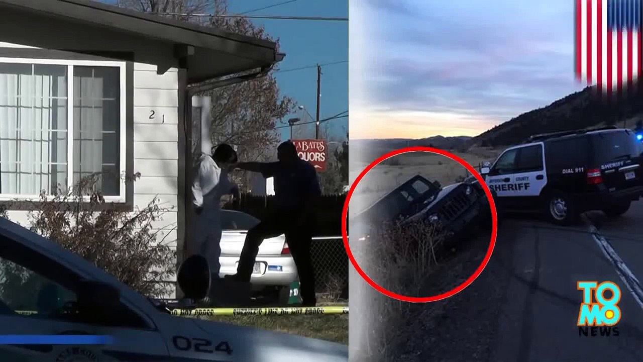 الشرطة تلقي القبض على مشتبهين بهم بعد مطاردتهم واطلاق النار من نائب رئيس الشرطة