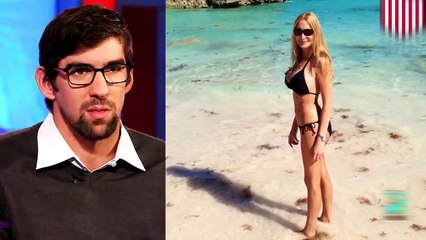 السباح الأولمبي مايكل فيليبس يساعد حبيبته تايلور ليان التي ولدت بعضو ذكري