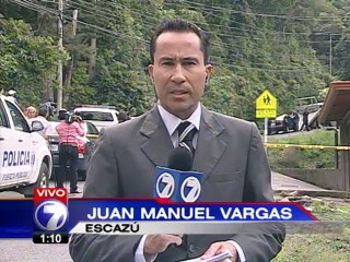 Localizan carro abandonado involucrado en desaparición de dos personas en Escazú