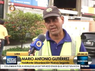 Vecinos de Nueva Segovia en Lara exigen reparación de cloacas