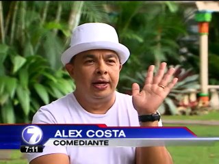 Alex Costa y sus personajes alegrarán la fiesta de El Chinamo 2014