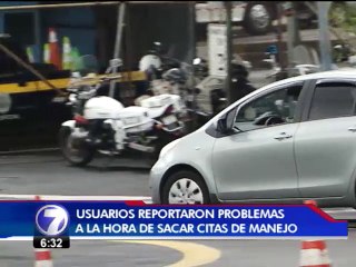 Tải video: Usuarios reportan problemas para solicitar citas para pruebas de manejo