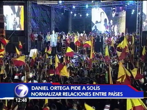 Luis Guillermo Solís cierra la posibilidad de conversar con Daniel Ortega