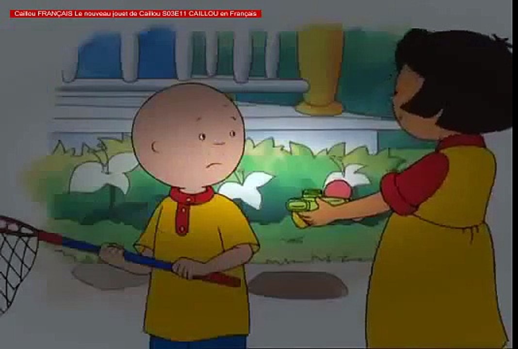 Caillou FRANÇAIS Le nouveau jouet de Caillou S03E11 CAILLOU en Français