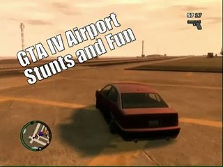 GTA IV Airport Stunts and Fun