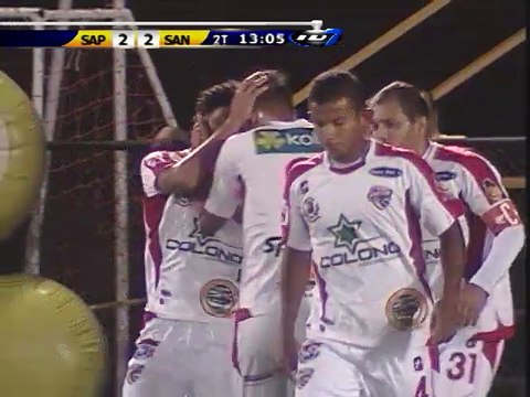 Gol Saprissa 2 - Santos de Guápiles 2