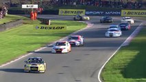 BrandsHatch2015 Race 3 Turkington Spins Off Almost Crashes into Abbott