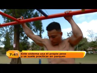 Nuevo método de ejercicios llamado Street Workout