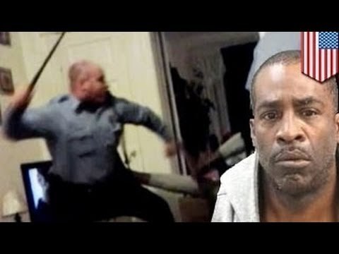 Полиция Сент-Луиса избила душевнобольного преступника