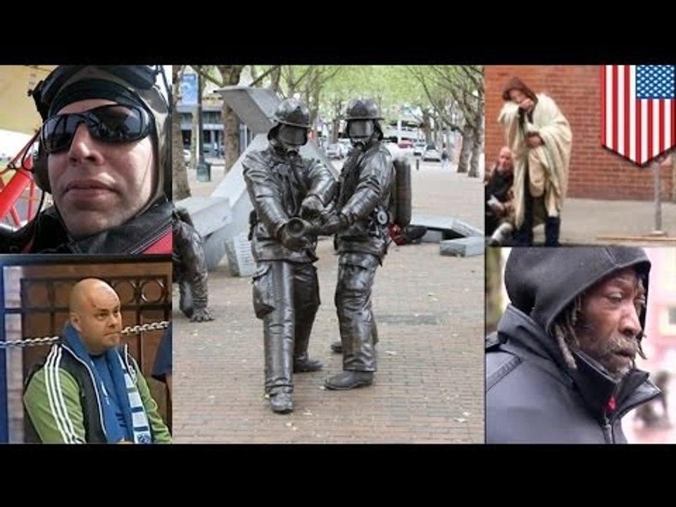 Пожарные избили бездомного в Сиэттле