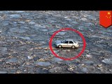Китаец поехал через реку по льду, чтобы не платить за проезд