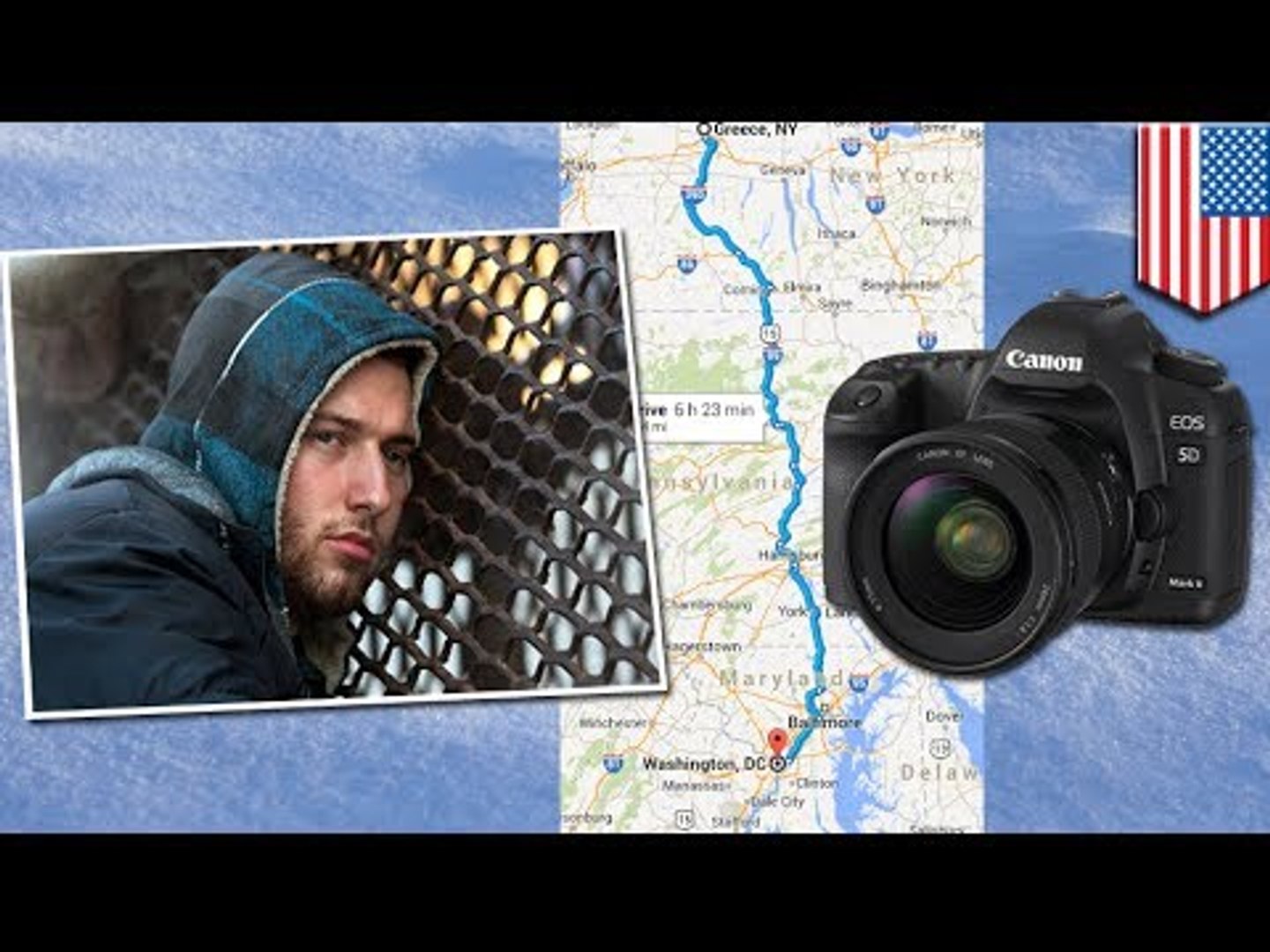 ⁣Пропавший житель штата Нью-Йорк найден в Вашингтоне по счастливой случайности