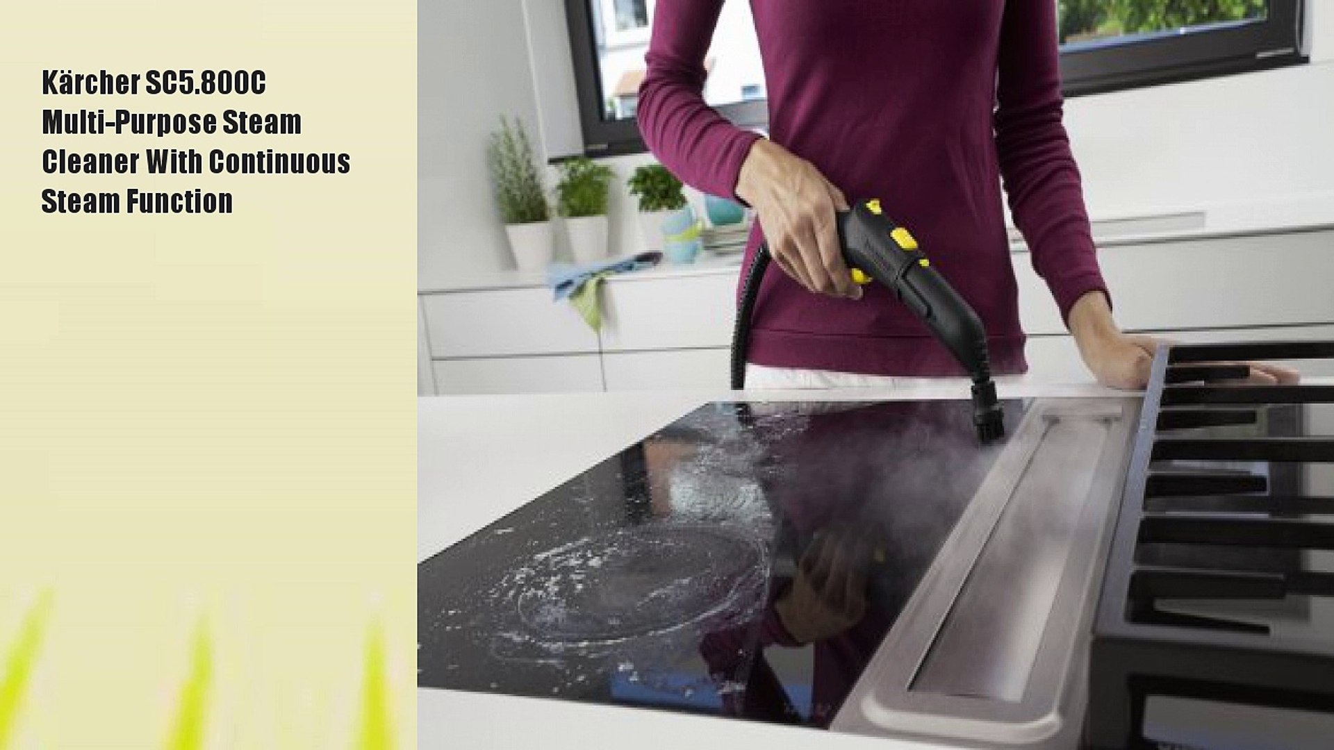 Kärcher SC5.800C Multi-Purpose Steam Cleaner With - video Dailymotion