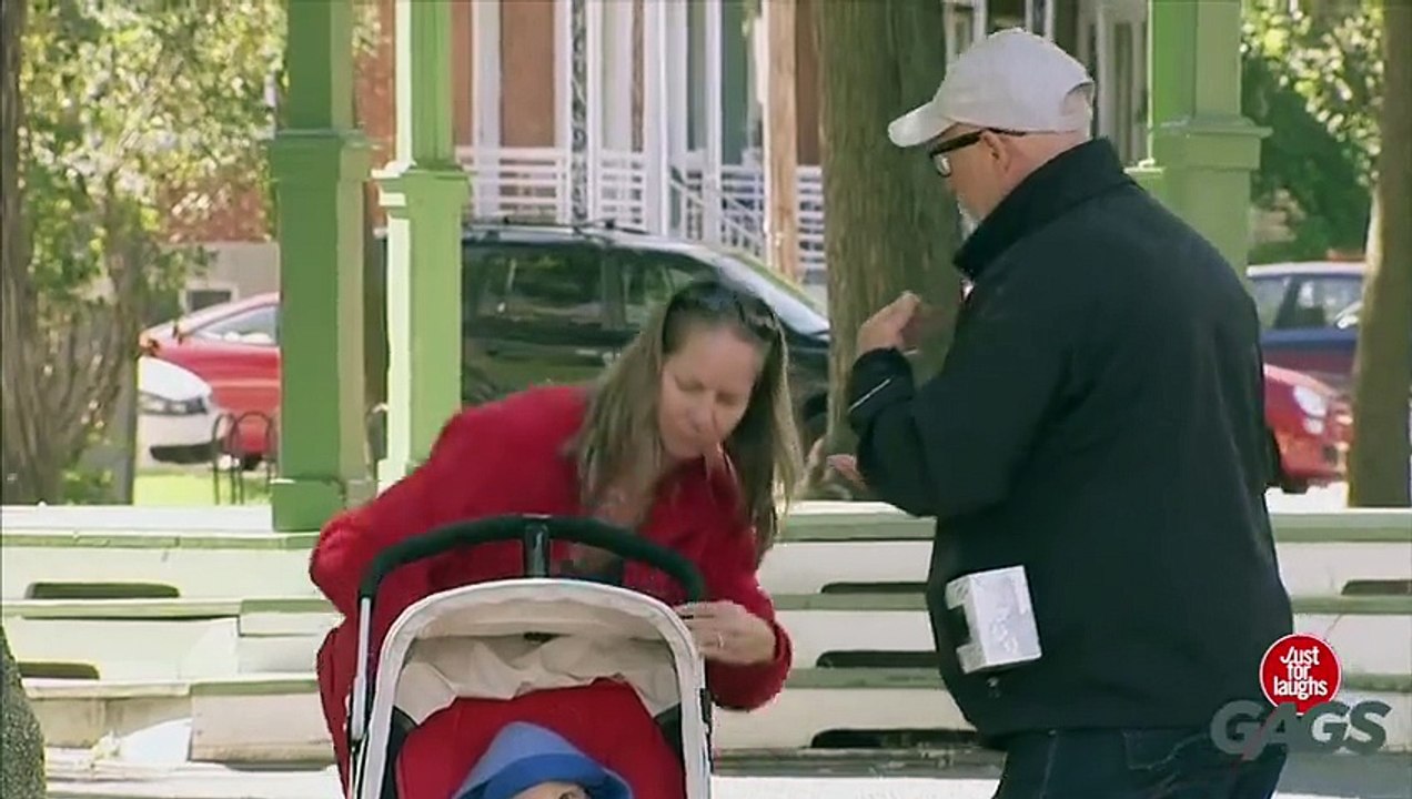 Nose Blowing On Strangers' Money