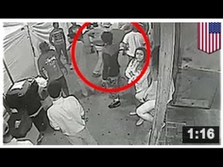 VIDEO HOCKEY vs FOOTBALL: Deux joueurs se confrontent en public, l’un d’eux perd sa mâchoire