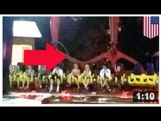 ACCIDENT: Un manège à sensation forte se dévisse en plein mouvement