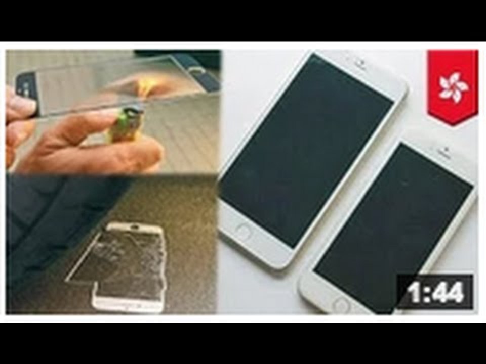 TEST IPHONE 6: Vidéos; un test sur le nouvel éc...