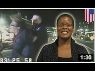 VIDEO: Une prof d'Anglais se fait agresser par deux policiers.