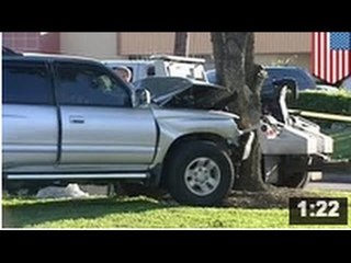 Apres un accident de voiture, les courses à l'intérieur du véhicule se font voler. Mais par qui?